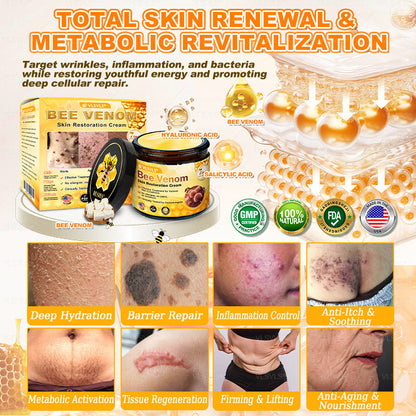 💐💟💐Made and Shipped from US ✨ VLSVLS® Bee Venom Skin Restoration Cream 🔥 LAST DAY 80% OFF
